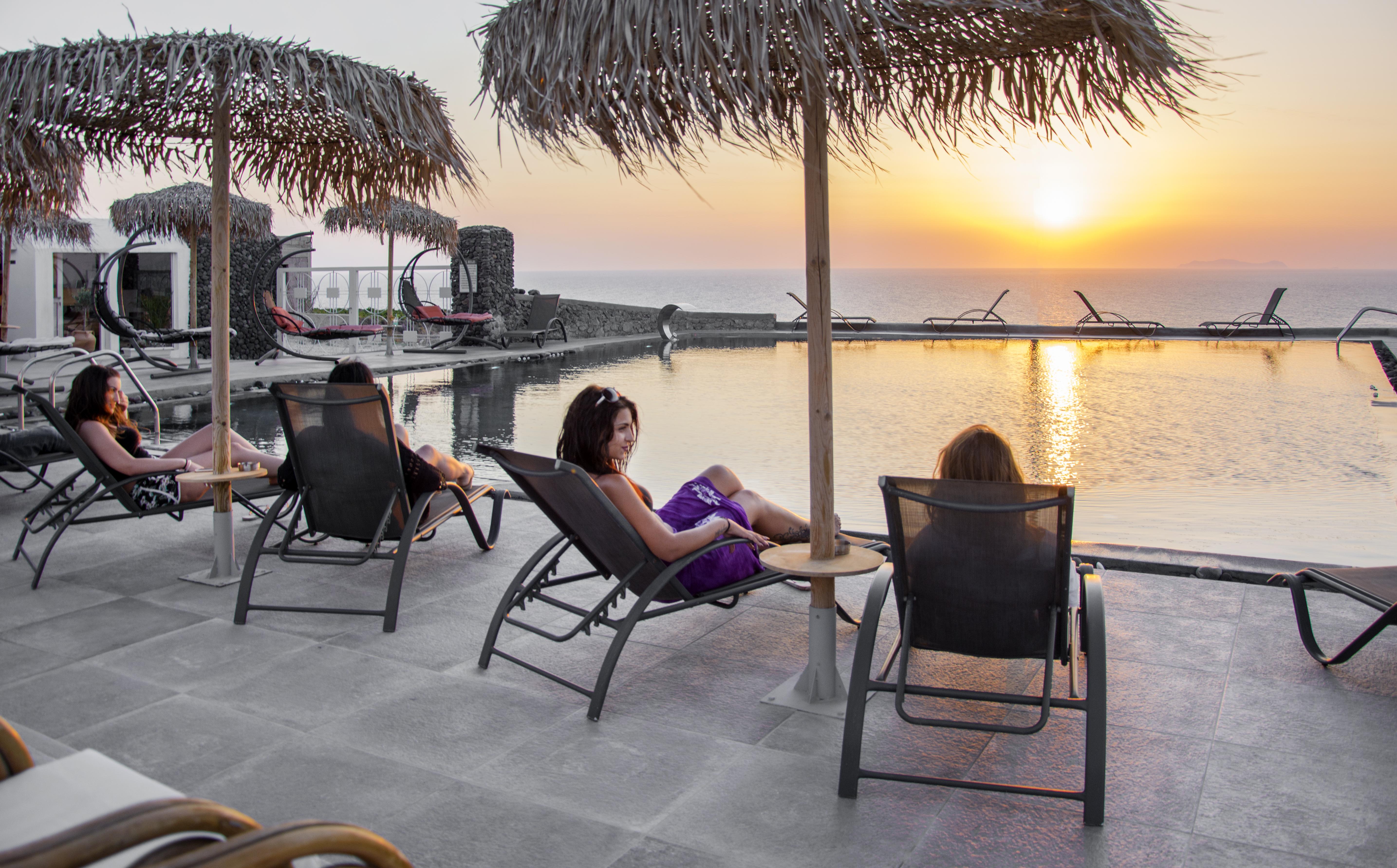 Sunset Faros Hotel Akrotiri  Exterior photo